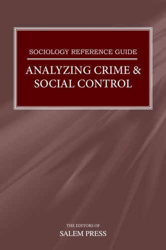 Analyzing Crime & Social Control (Sociology Reference Guide) - Original PDF