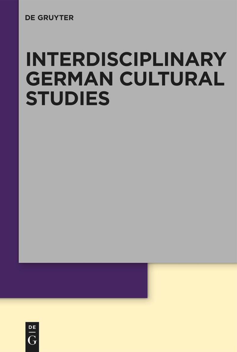 Interdisciplinary German Cultural Studies - Original PDF