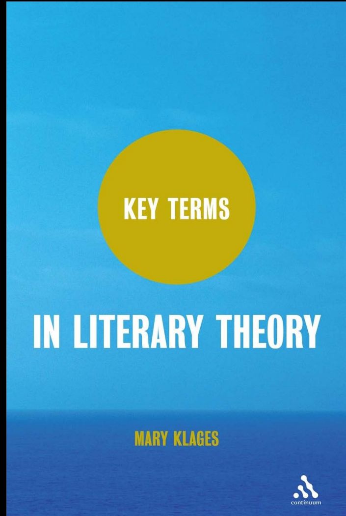 Key Terms in Literary Theory - Original PDF