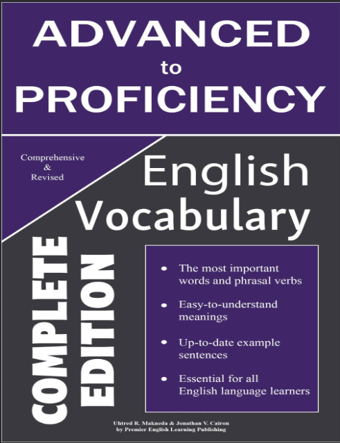 English Advanced to Proficiency Vocabulary (Complete Edition) - Original PDF