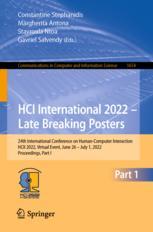 HCI International 2022 – Late Breaking Posters - Original PDF