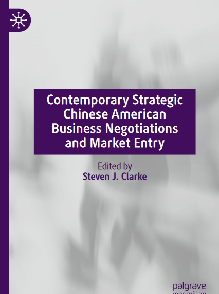 Contemporary Strategic Chinese American Business Negotiations and Market Entry - Original PDF