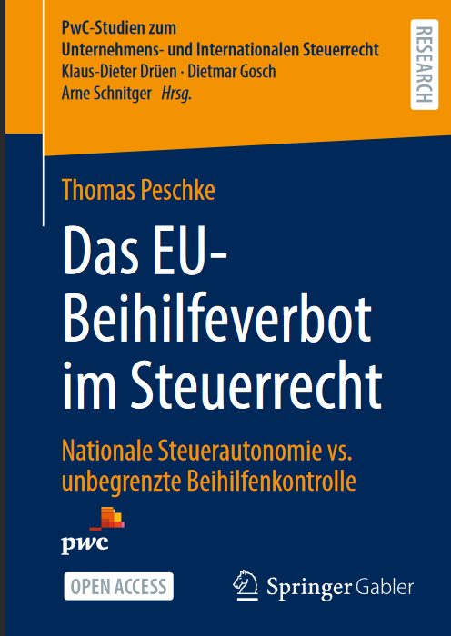 Das EU-Beihilfeverbot im Steuerrecht - Original PDF