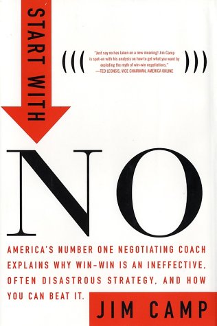 Start with no: the negotiating tools that the pros don't want you to know - PDF