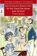 So You Think You Know Jane Austen?: A Literary Quizbook - PDF