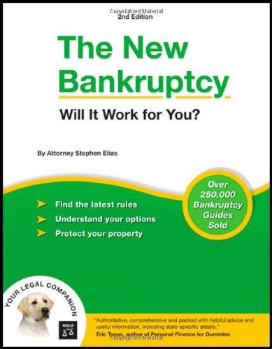 The New Bankruptcy: Will It Work for You? - PDF