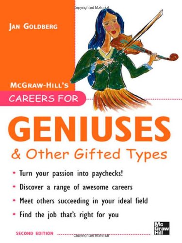 Careers for Geniuses & Other Gifted Types - PDF