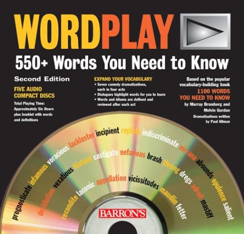 WordPlay: 550+ Words You Need to Know Audio Book - PDF