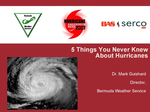 5 Things You Never Knew About Hurricanes - Original PDF