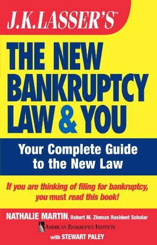 J.K. Lasser's The New Bankruptcy Law and You (J.K. Lassers) - PDF