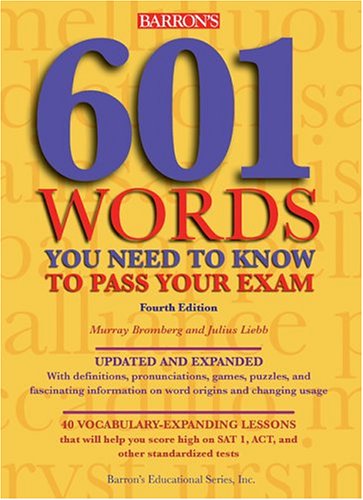 601 Words You Need to Know to Pass Your Exam (Barron's 601 Words You Need to Know to Pass Your Exam) - PDF