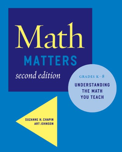 Math Matters: Understanding the Math You Teach Grades K-8, 2nd Edition - Original PDF