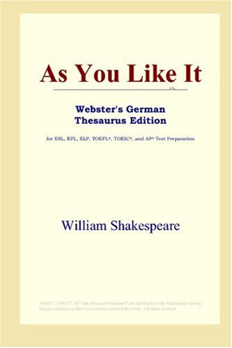 As You Like It (Webster's German Thesaurus Edition) - PDF