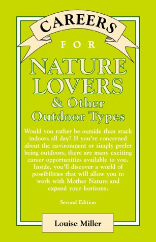 Careers for nature lovers and other outdoor types - PDF