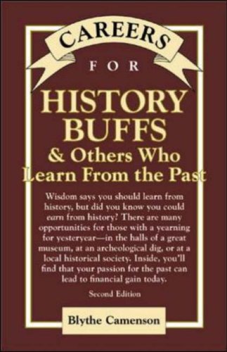 Careers for history buffs & others who learn from the past - PDF