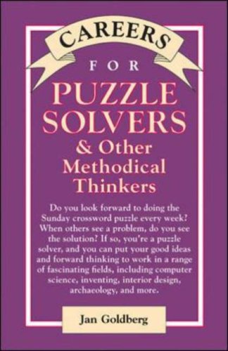 Careers for puzzle solvers and other methodical thinkers - PDF