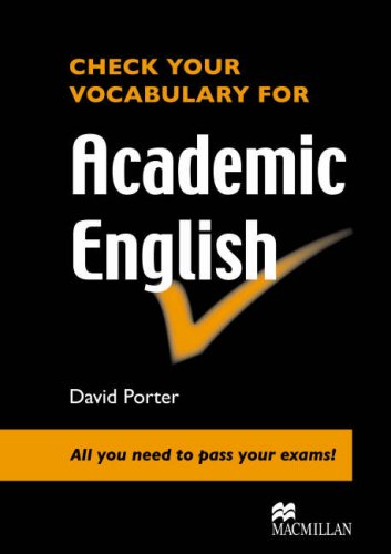 Check your vocabulary for academic English: all you need to pass your exams! - Original PDF