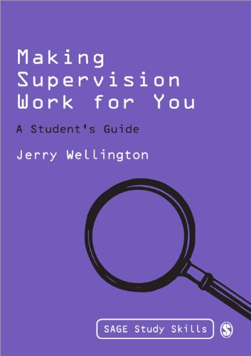 Making Supervision Work for You: A Student's Guide - Original PDF