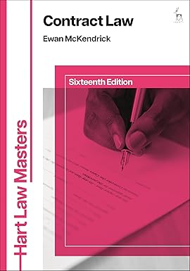 Contract Law (Hart Law Masters) (16th Edition) - Orginal Pdf