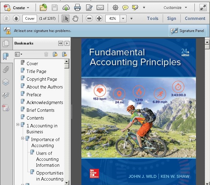 Fundamental Accounting Principles 24th Edition