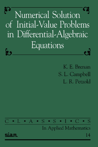 Numerical Solution of Initial-Value Problems in Differential-Algebraic Equations2